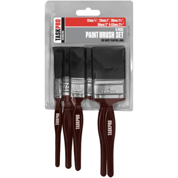 TaskPro 5 Piece Paint Brush Set