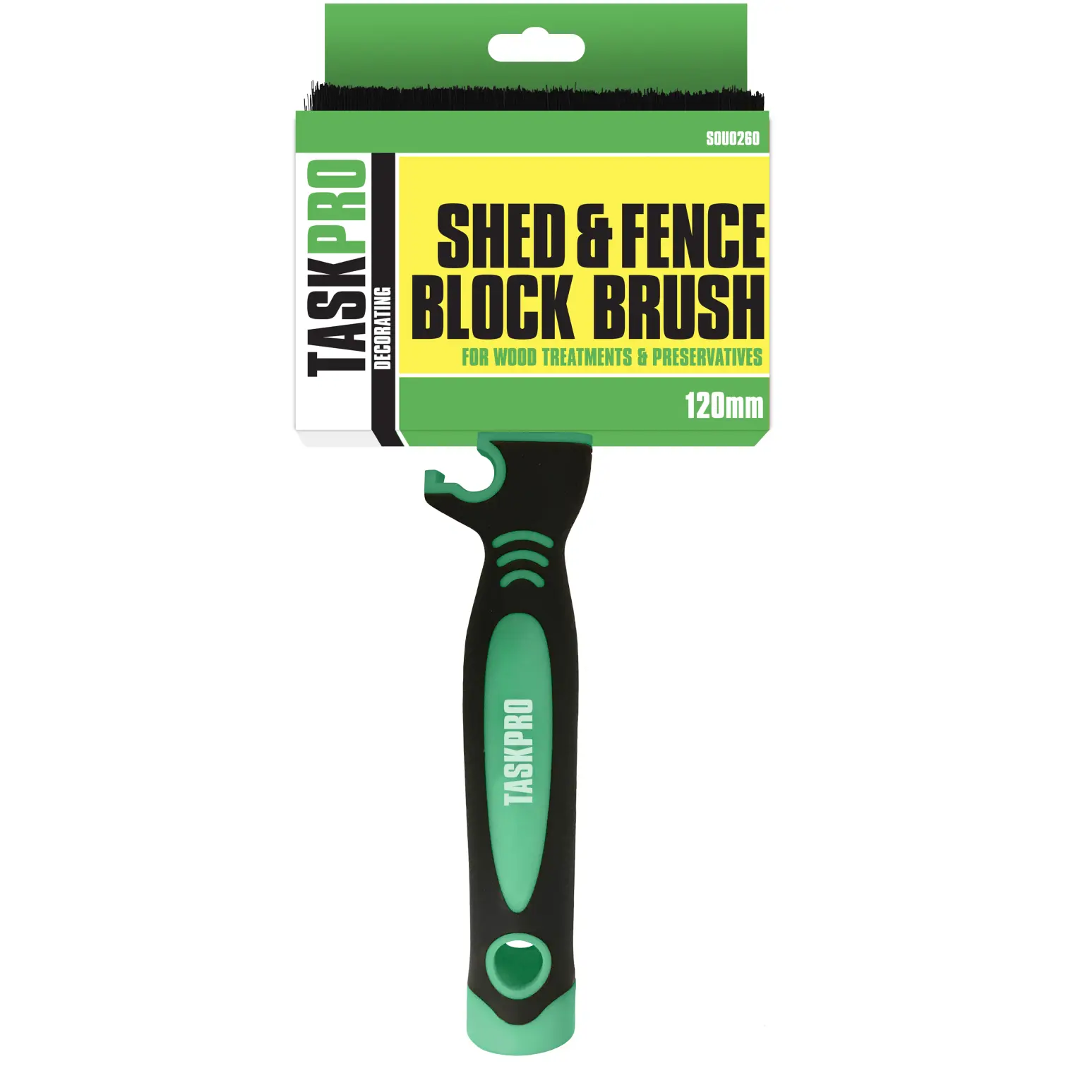 12cm Shed Fence Block Brush painting accessory UK