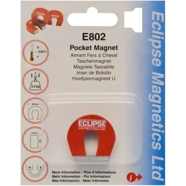 SPI0070 Eclipse Horse Shoe Magnet