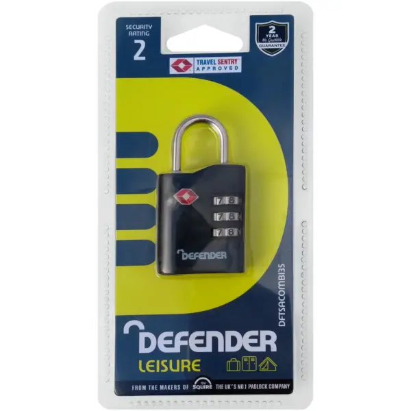 Squire Defender Combination Padlock