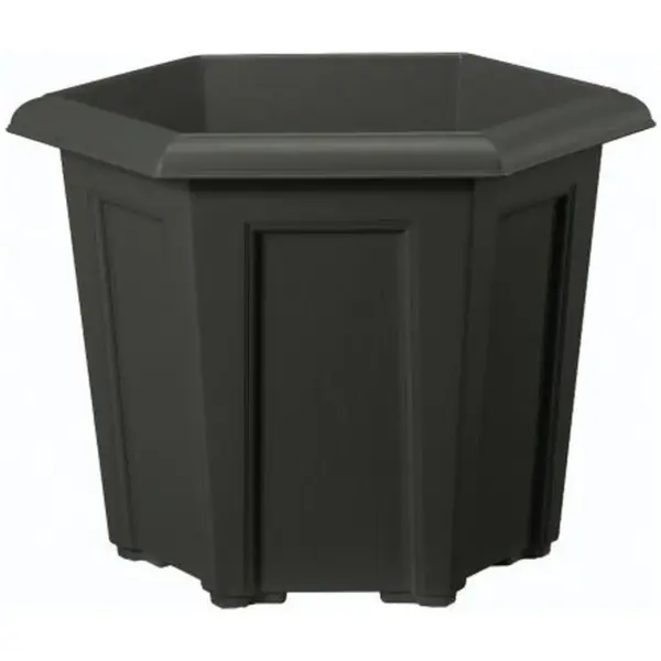 STE0287 Regancy Planter Black 40cm