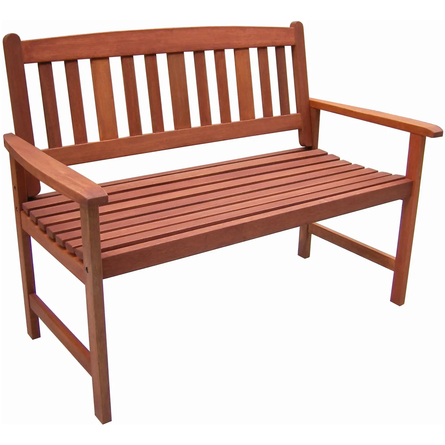 STF0004 2 Seater Meranti Hardwood Bench