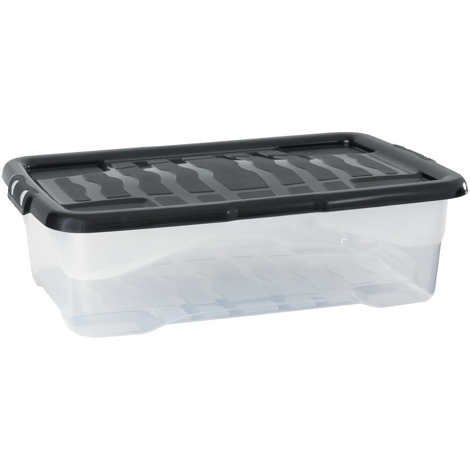 STR0001 Strata Underbed Crate with Lid 40Ltr