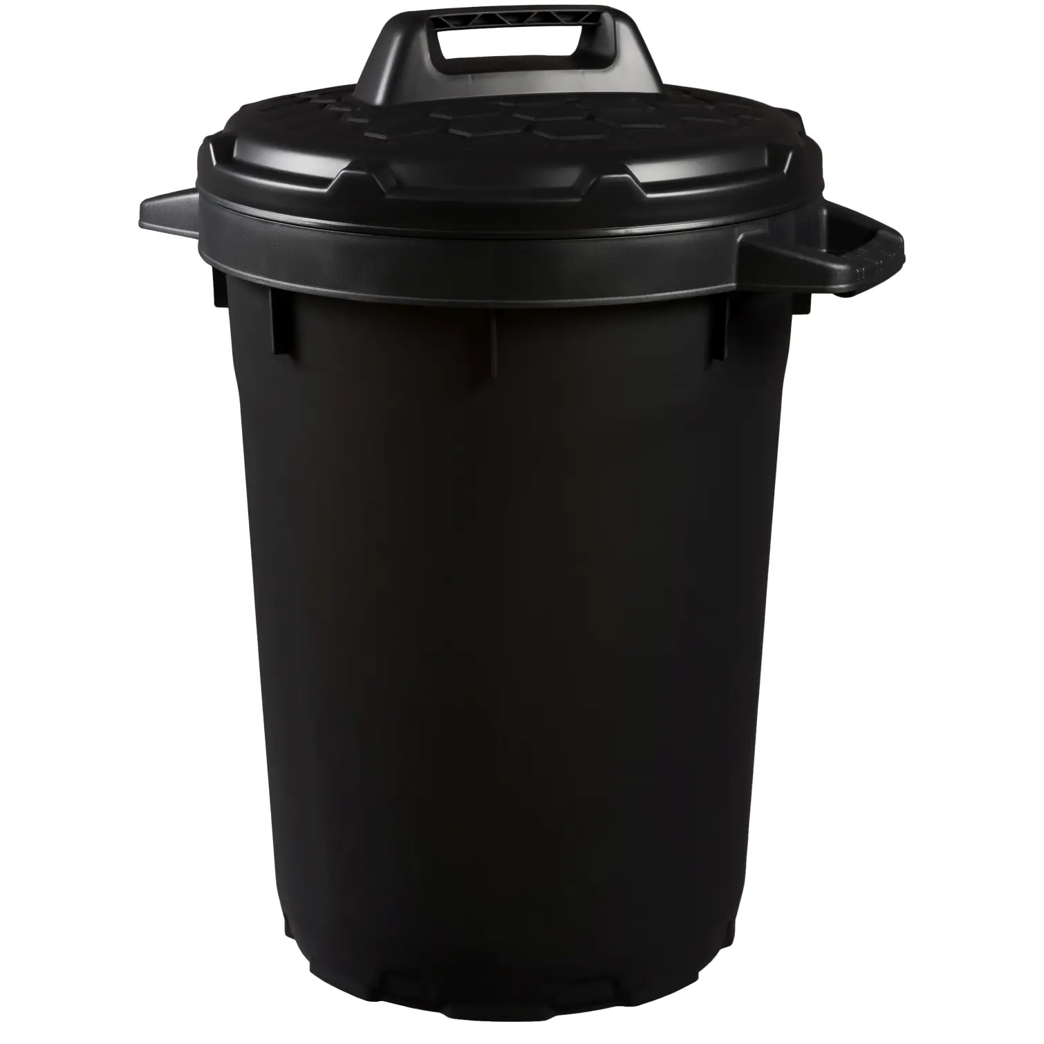 Strata Black Heavy Duty Dustbin 90Ltr