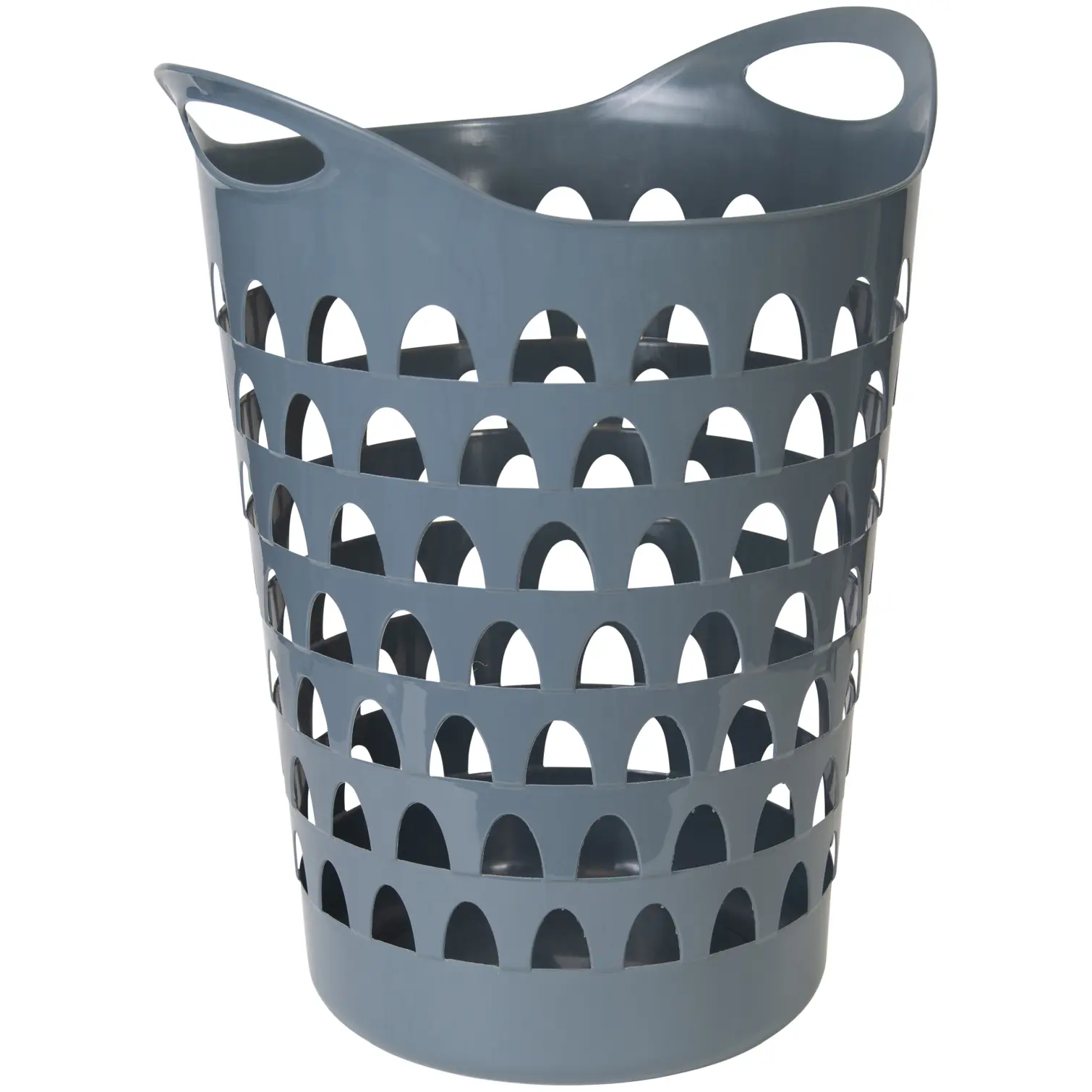 STR0018 Tall Flexi Laundry Basket Grey
