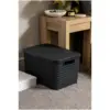 Strata Urban Store Basket And Lid Charcoal 24 Litres Capacity