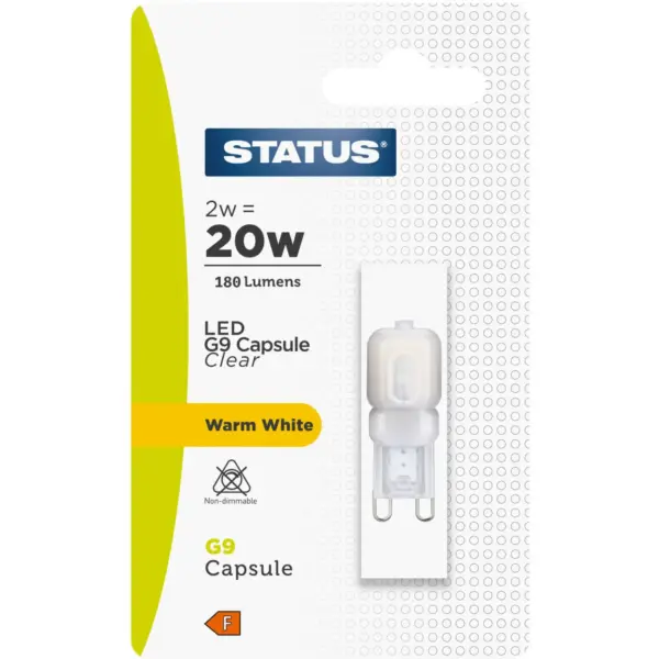 Status LED G9 20w Clear