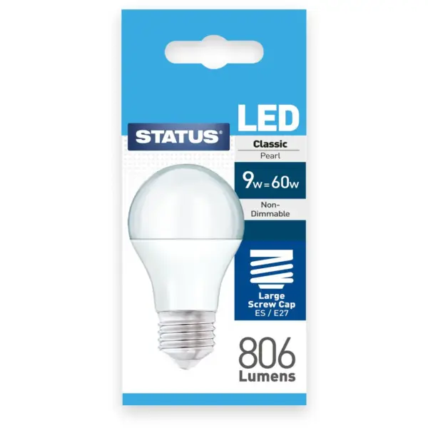 Status 8.5/60w GLS Day Light ES pk1