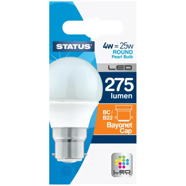 Status 2.5/25w Golf W/White BC
