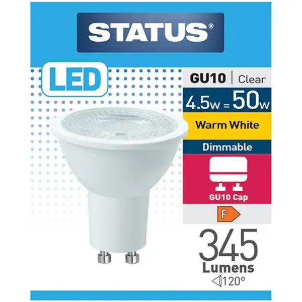 STT2051 Status 4/50wGU10 Dimmable WarmWhite