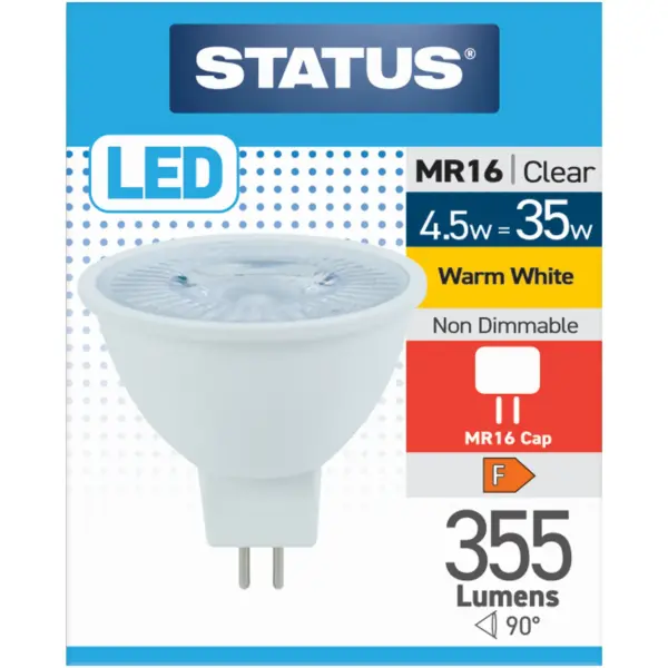 STT2203 Status 4.5/35w Dichroic LED W/White