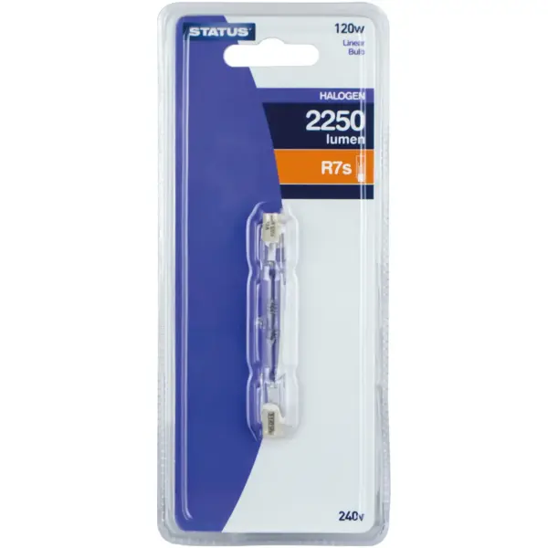Status 120w 78mm Halogen Linear R7