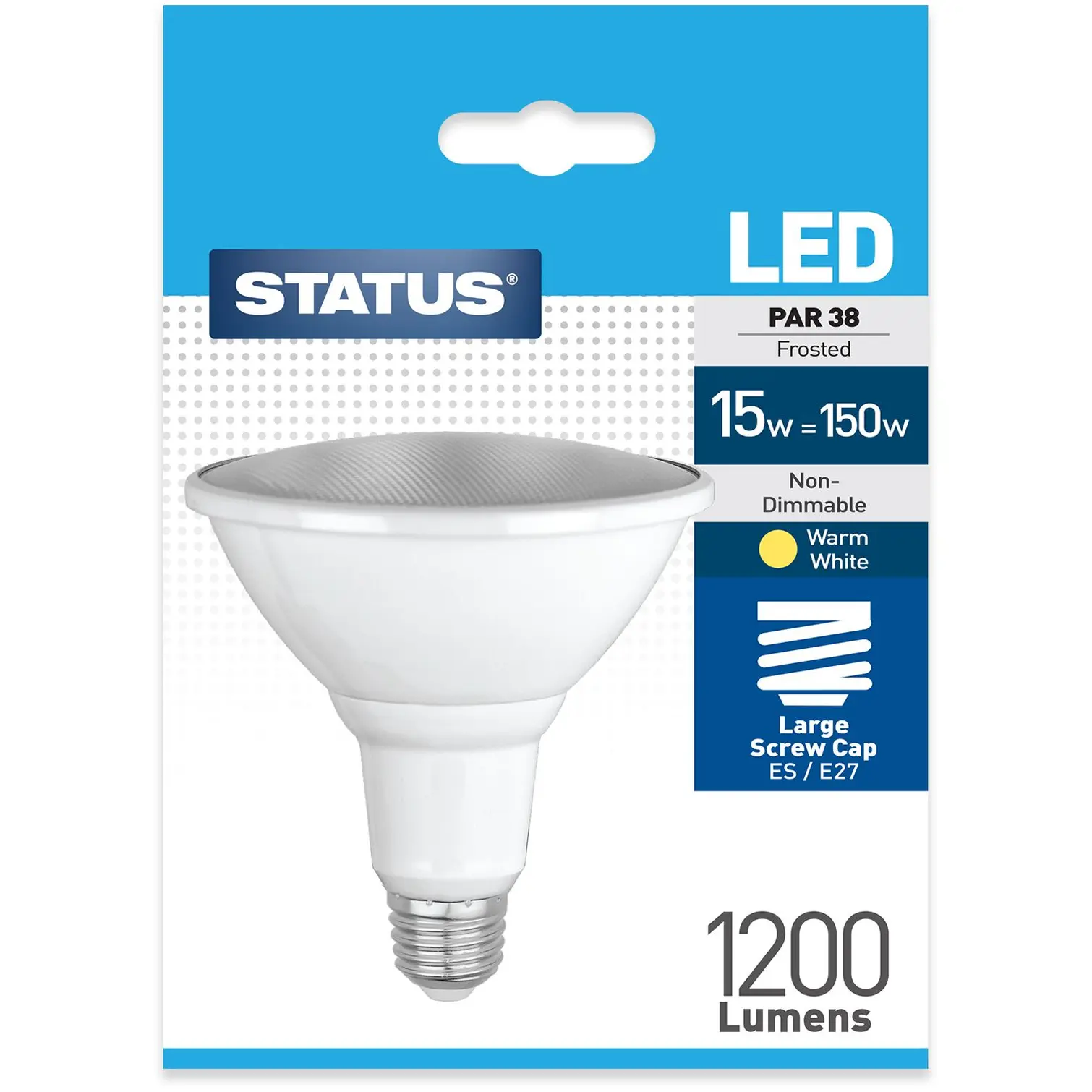 Status PAR 38 Reflector Flood 18W ES