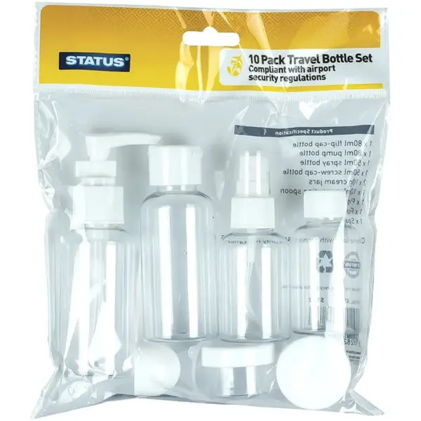 Status Travel Bottle Set