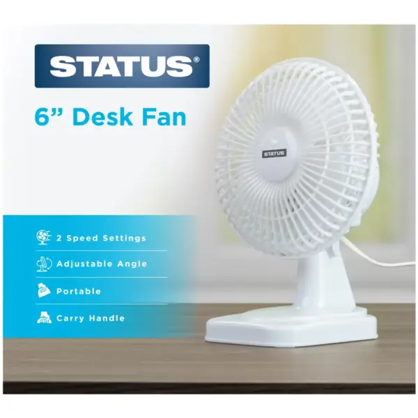STT6002 Status Desk Fan 15cm