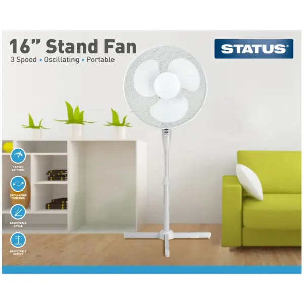 STT6020 Status 40cm Pedestal Fan