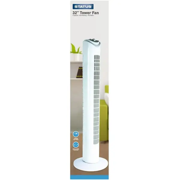 STT6026 Status 81cm Tower Fan