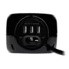 STT6400_01 Status 3 Way Cube Socket 1.4mtr