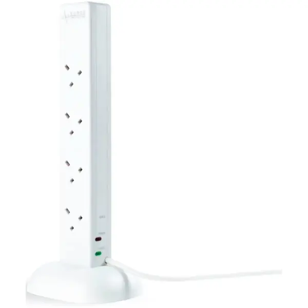 Status 8g 13A 2metre Surge Protect 2 xUSB