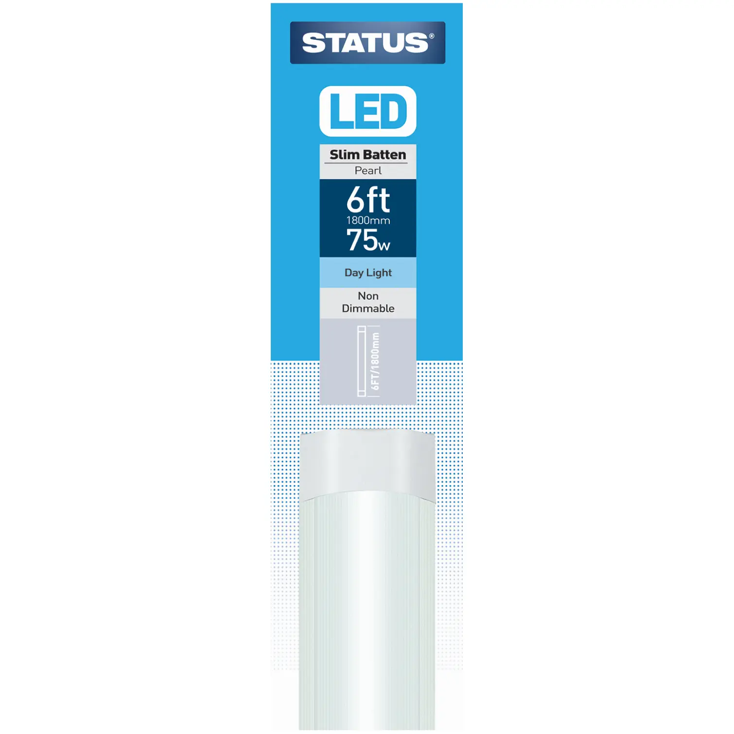 Status 6ft Slim Line Batten Day Light