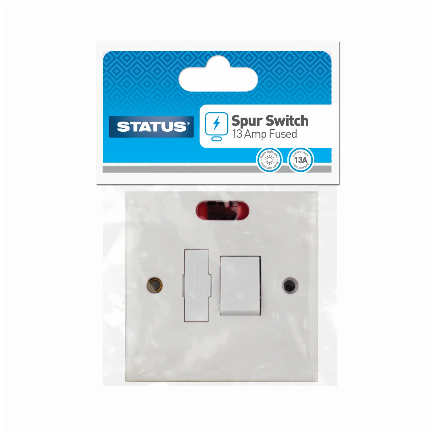 Status Switched Fused Spur With Neon Indicator