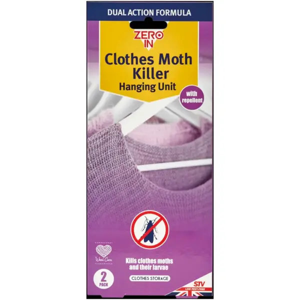 Moth Killer Hanging Unit 2Pk