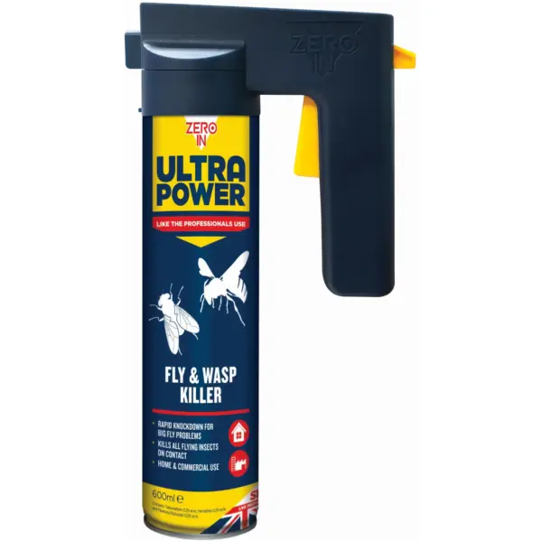 Ultra Power Fly & Wasp Killer 600ml