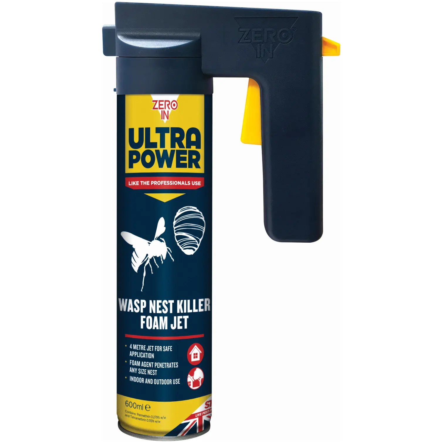 Ultra Power Wasp Nest Killer 600ml