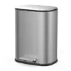 SWE0005 Pedal Bin Stainless Steel Matt 12 Litre