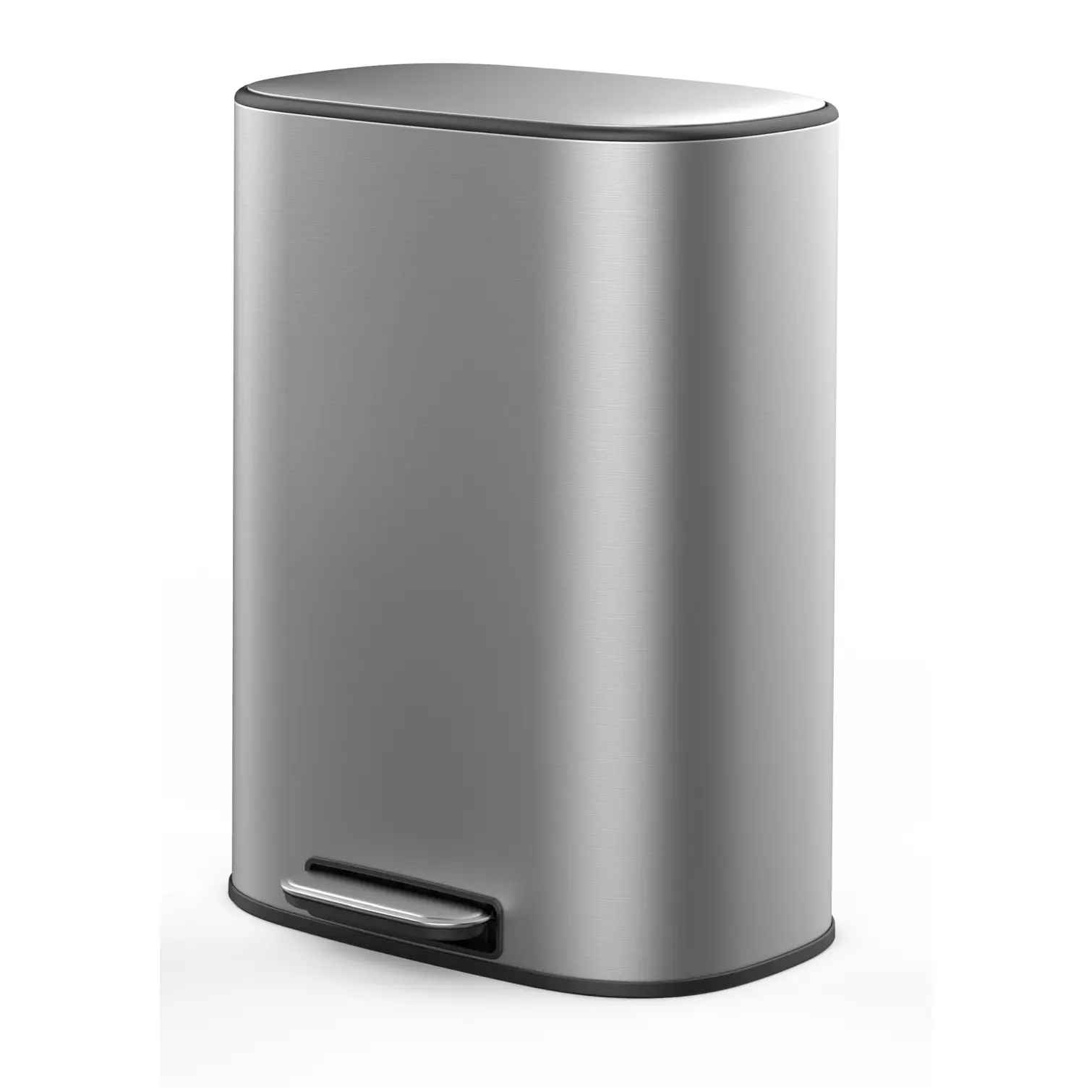 SWE0010 Pedal Bin Stainless Steel Matt 30 Litre