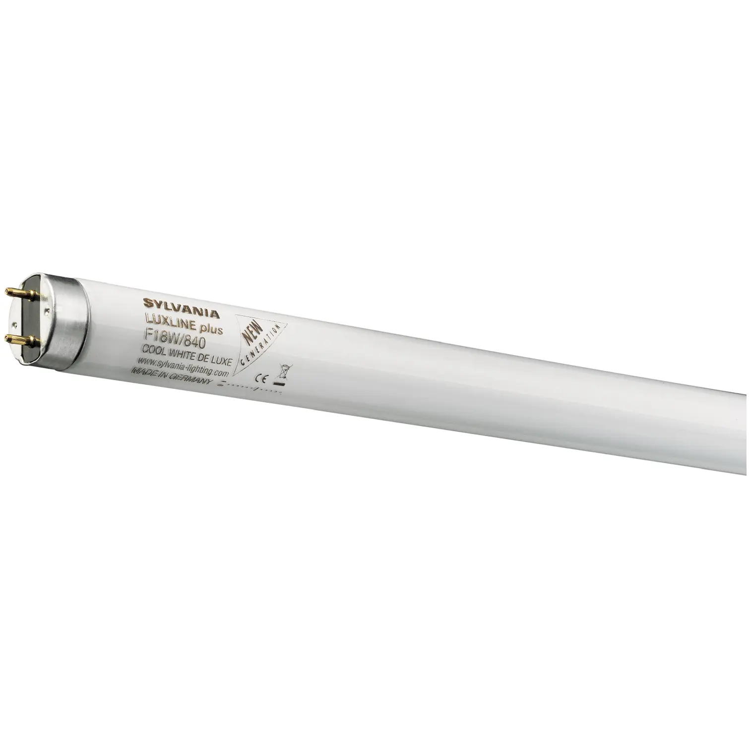 Sylvania 60cm (23.6") T8 Fluorescent Tube 18W