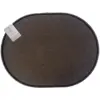 TDS0052 Brown Oval Lap Tray 43x25.5cm