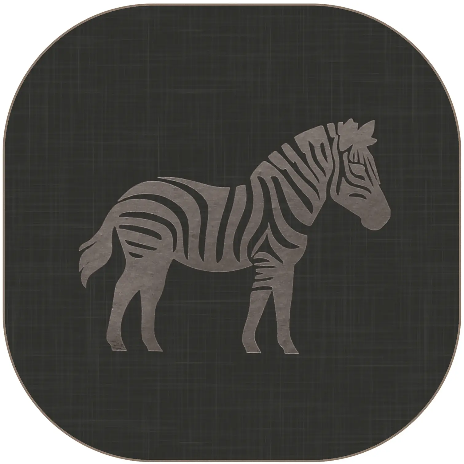 iStyle Luxe Zebra Coasters Pack of 4