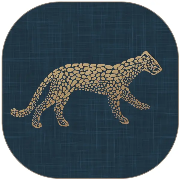 TDS0112 iStyle Luxe Cheetah Coasters Pack of 4
