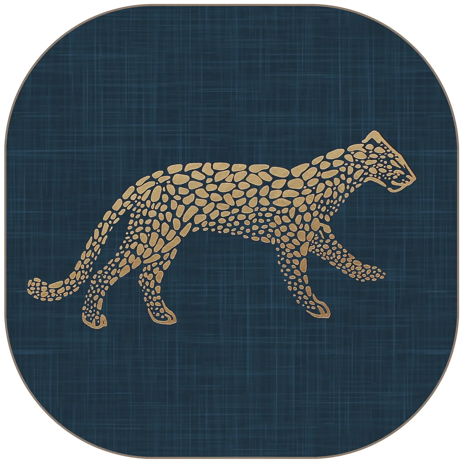 TDS0112 iStyle Luxe Cheetah Coasters Pack of 4