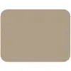 TDS0120_2 Freeform Taupe/Sandstone Flexi Faux Leather Placemats 2 Pack 40x30cm