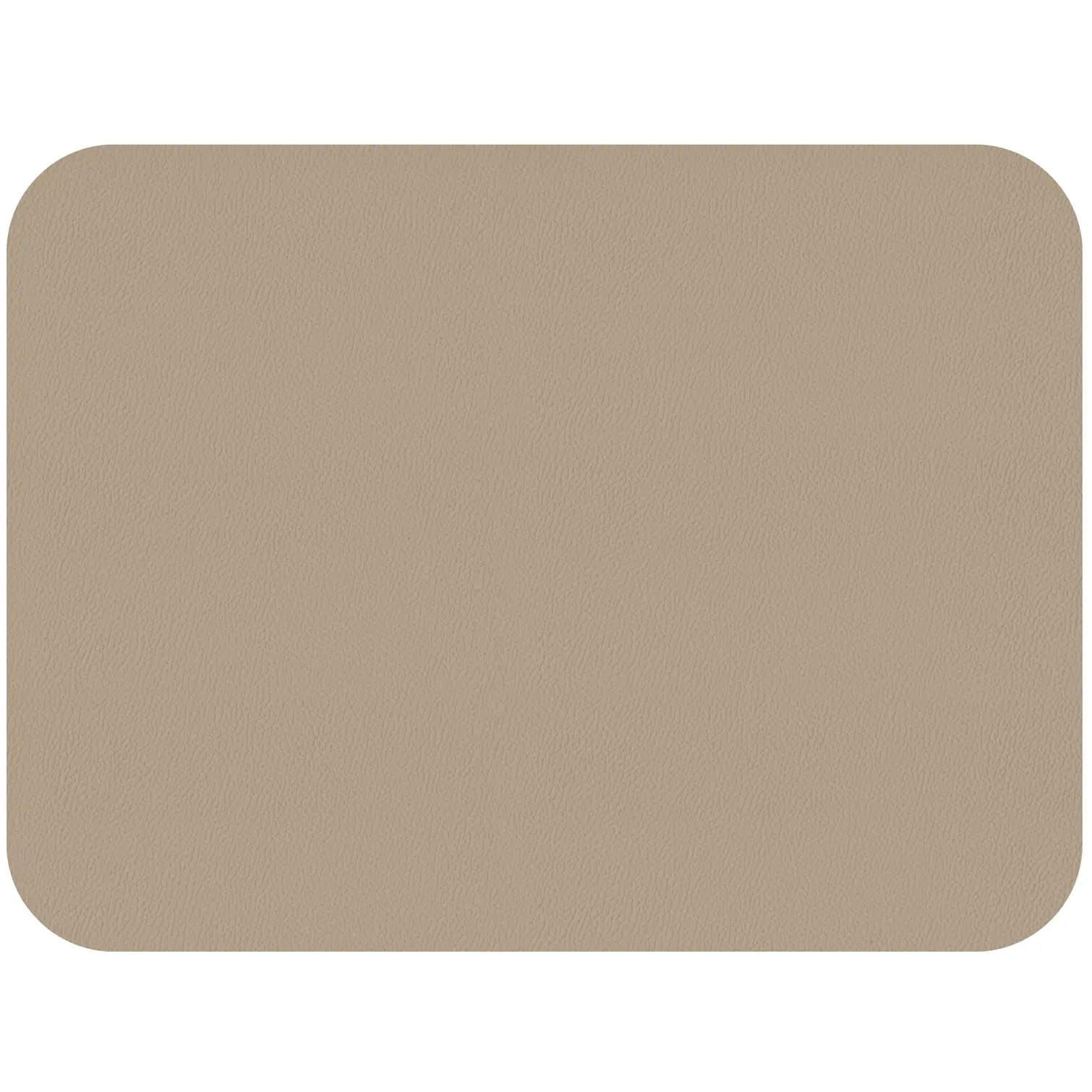 TDS0120_2 Freeform Taupe/Sandstone Flexi Faux Leather Placemats 2 Pack 40x30cm
