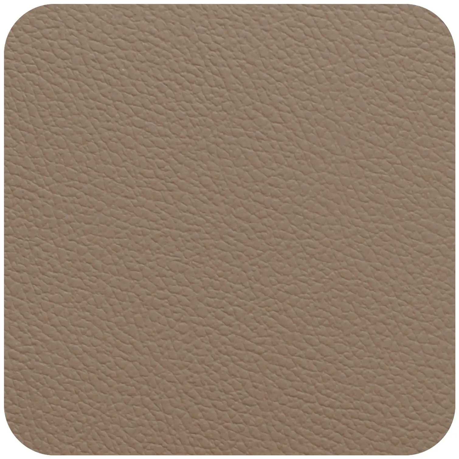 Freeform Taupe/Sandstone Flexi Faux Leather Coasters 4 Pack
