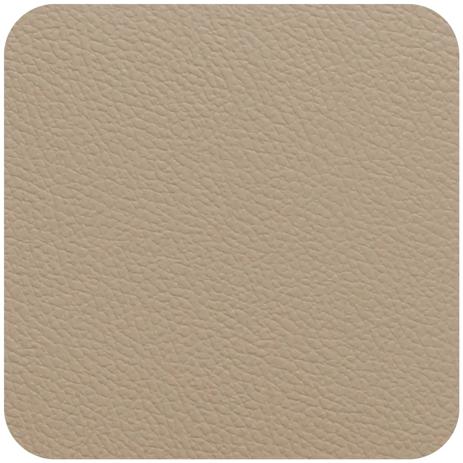 Freeform Taupe/Sandstone Flexi Faux Leather Coasters 4 Pack