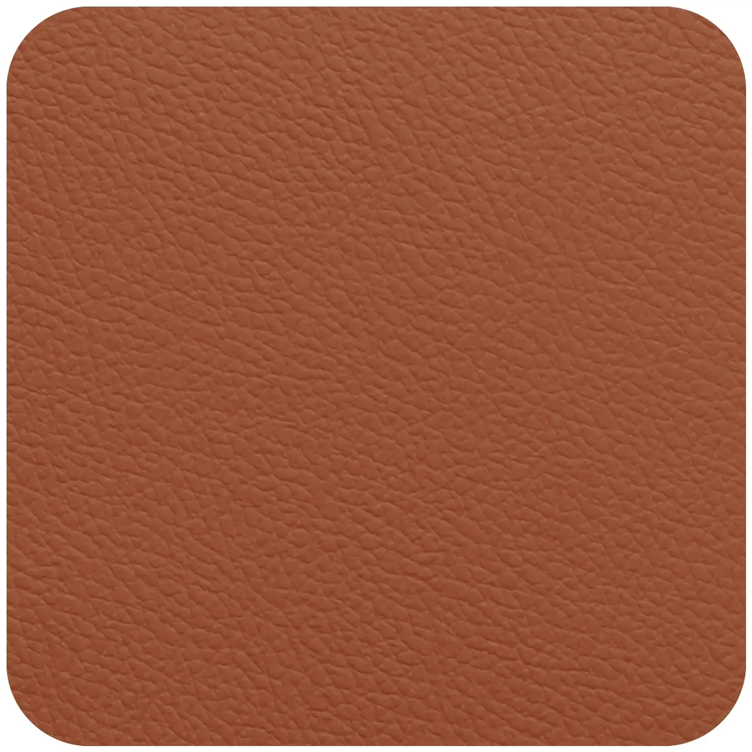 TDS0134_1 Freeform Rust/Black Flexi Faux Leather Coasters 4 Pack