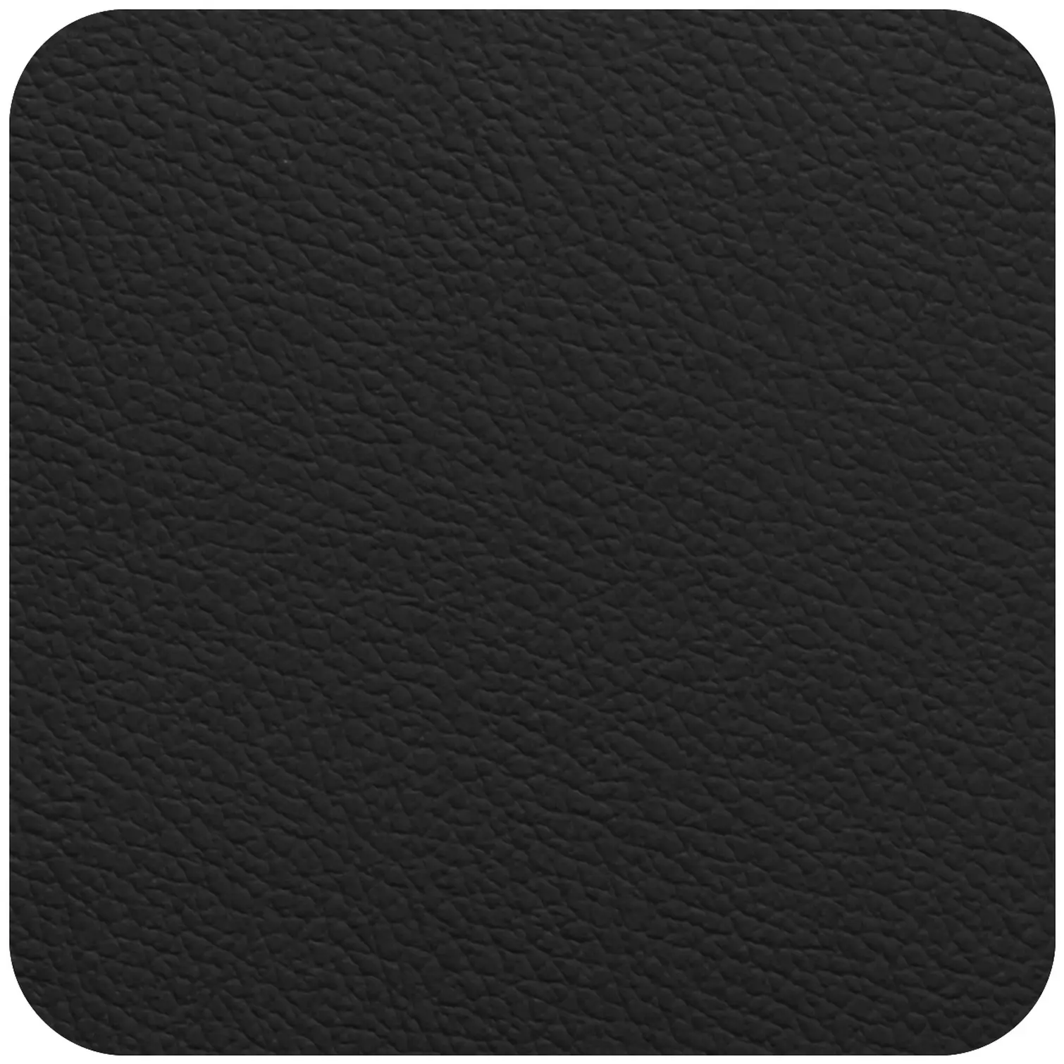 TDS0134_2 Freeform Rust/Black Flexi Faux Leather Coasters 4 Pack