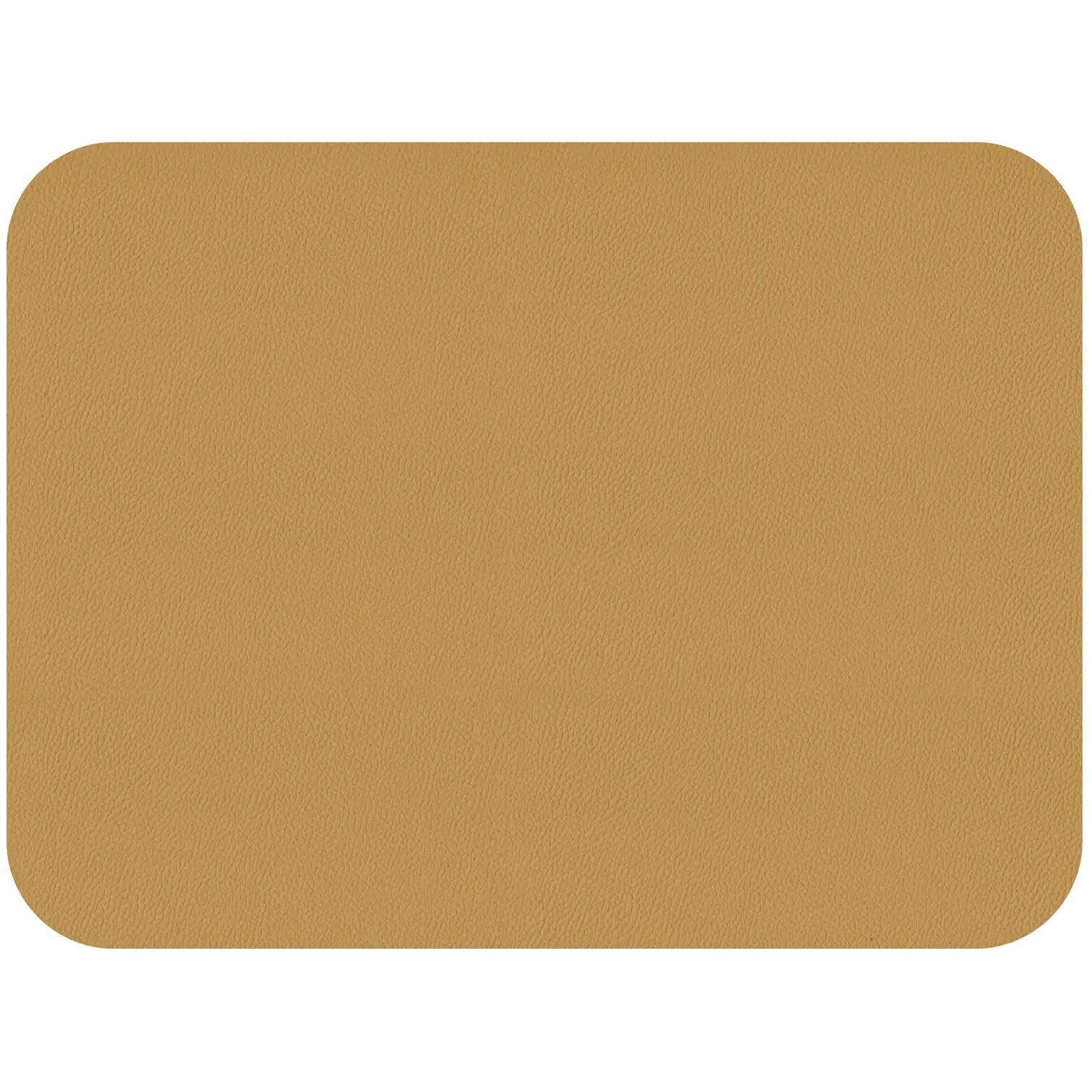 TDS0136_2 Freeform Mustard/Grey Flexi Faux Leather Placemats 2 Pack 40x30cm