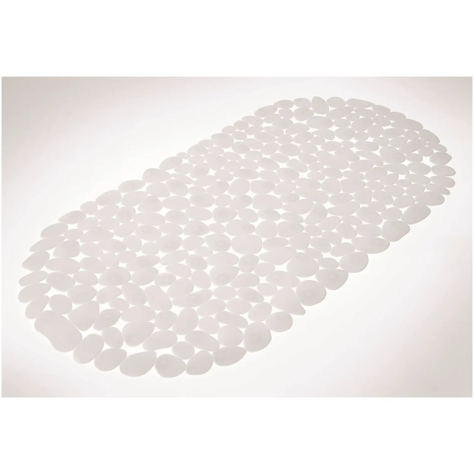 Bluecanyon Pebble PVC Bath Mat Clear 69 x 36cm
