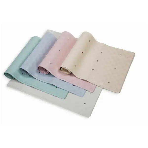 Bluecanyon Rubber Bath Mat White 34 x 74cm