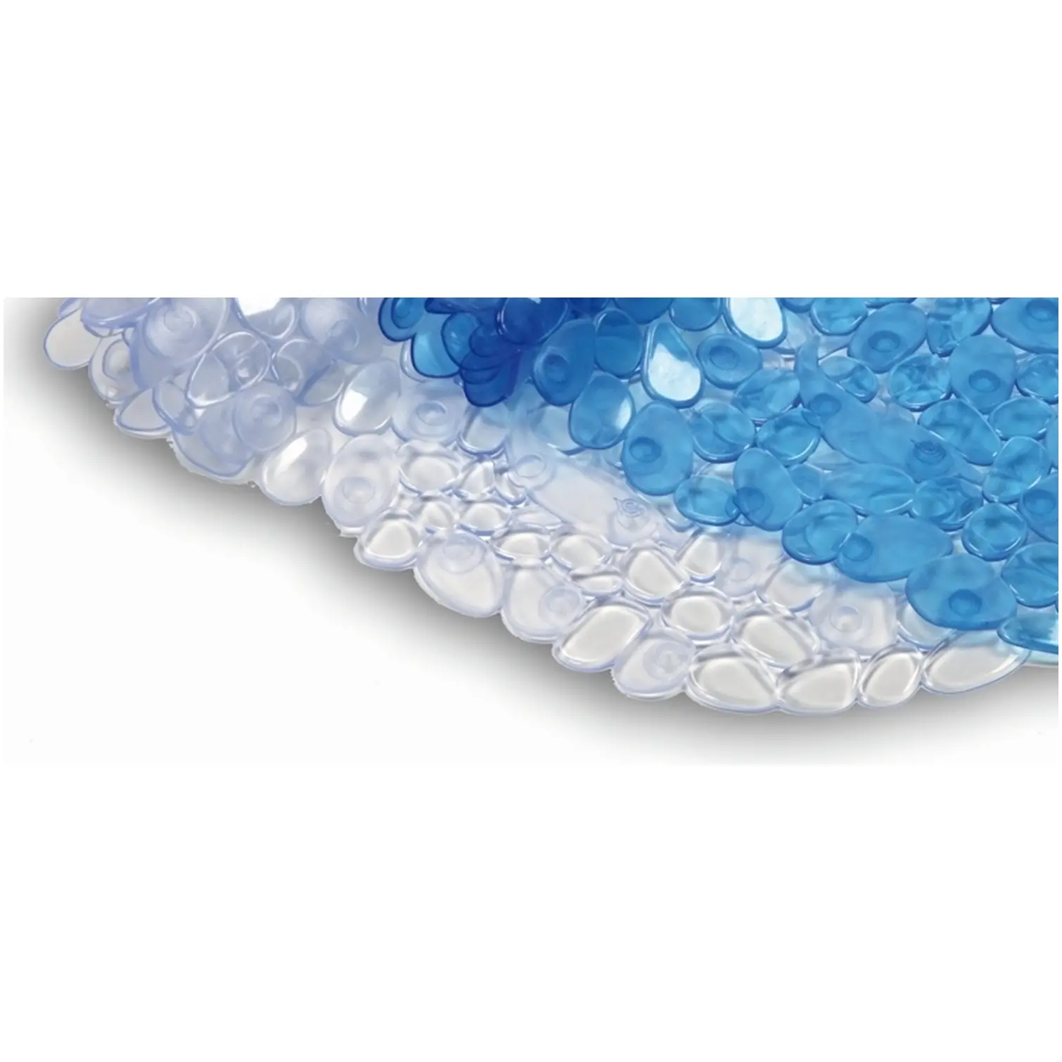 Bluecanyon Pebble PVC Shower Mat Clear 53 x 53cm