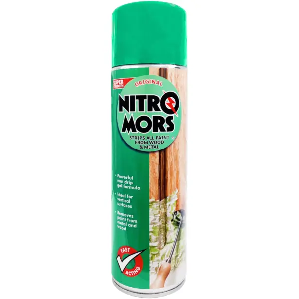 Nitromors Super Strength Paint & Varnish Remover Aerosol 500ml