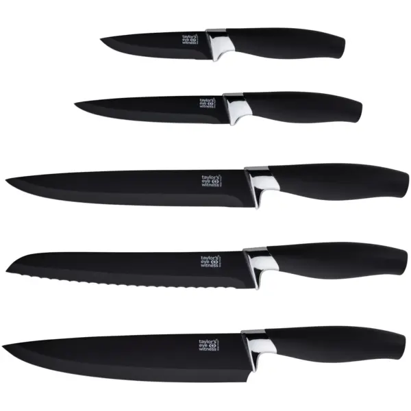 TEW0010 Taylors Eye Witness Brooklyn 5Pce Knife Block Set