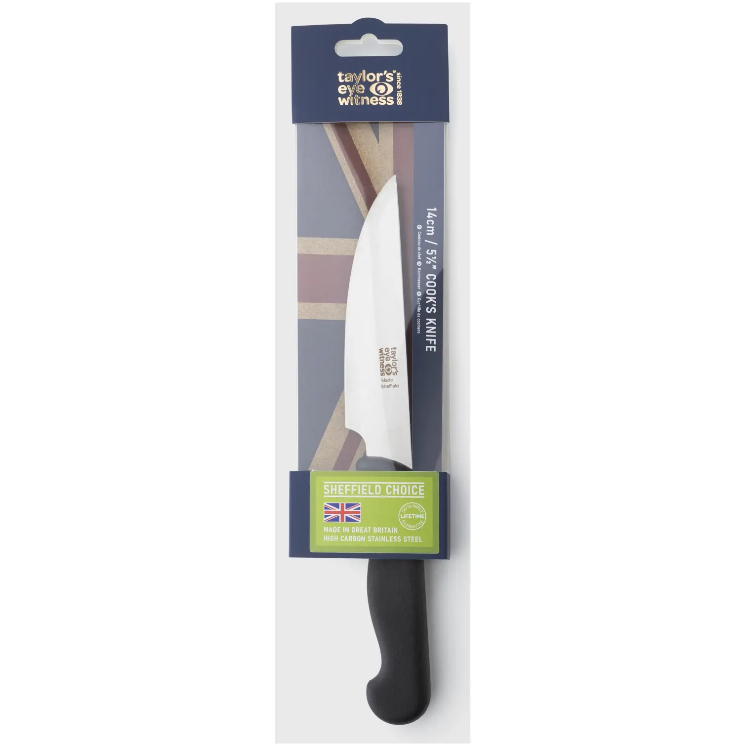Taylors Eye Witness Sheffield Choice Cooks Knife 14cm