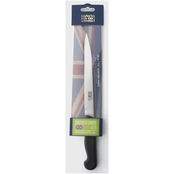 TEW0105 Taylors Eye Witness Sheffield Choice Carving Knife 19cm
