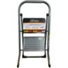 Fortress 2 Tread Step Stool Silver